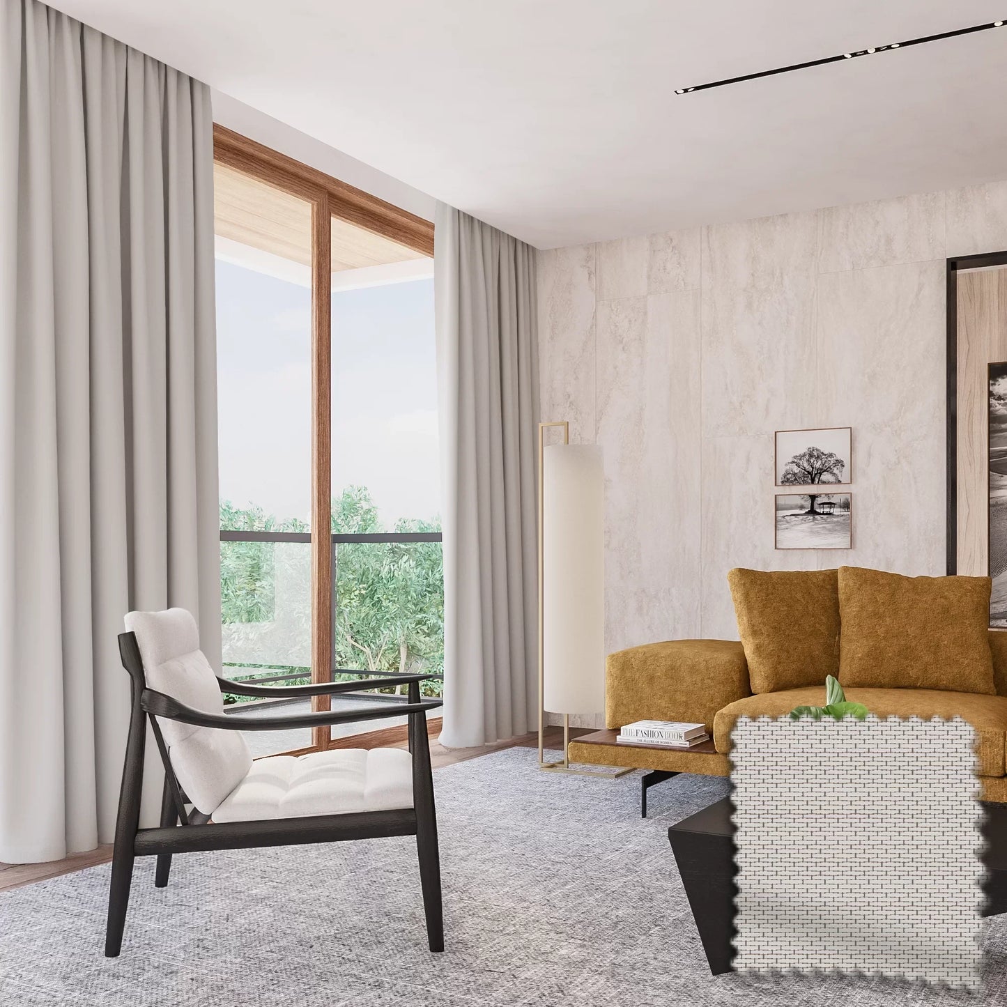 Cortina Blackout Liso 70% - Branco Gelo