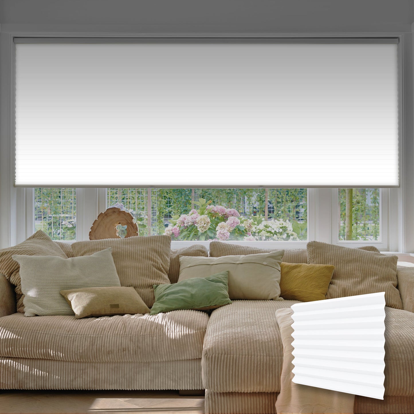 Persiana Celular Blackout Branco