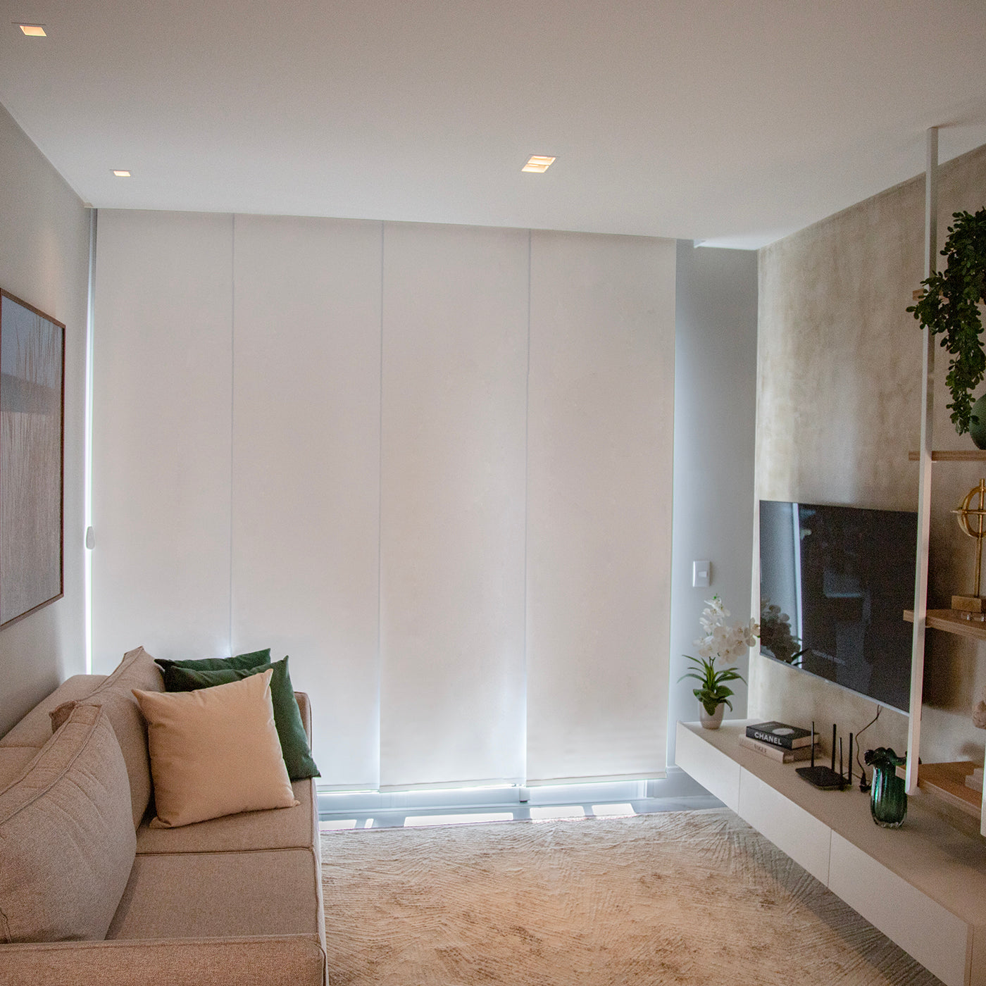 Persiana Painel Blackout - Branca